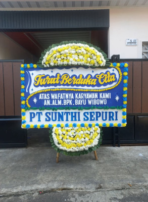 Papan Bunga Duka di Fanaha